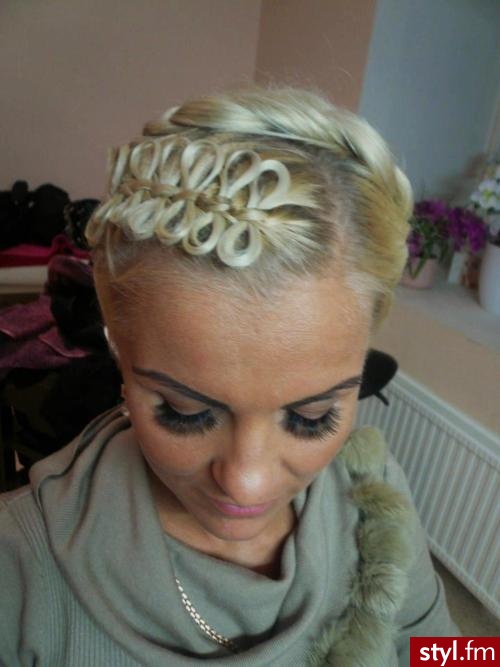 Blond Upięcie Proste Na co dzień Długie Fryzury