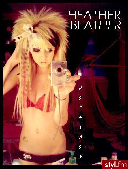 Heather Beather - EMO Alternatywne Średnie Fryzury