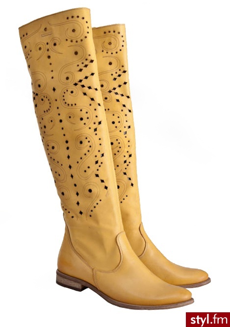 Kozaki Buty Moda