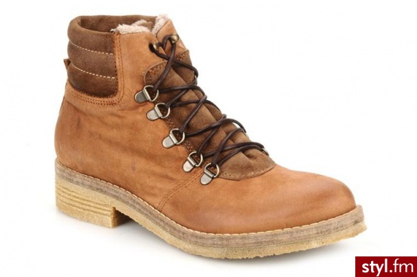 Khrio PÓŁBUTY I BOTKI STIVALO BY KHRIO (Brązowy) - Botki Buty Moda
