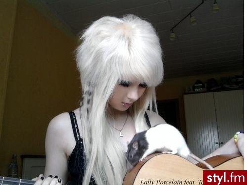 EMO Alternatywne Średnie Fryzury