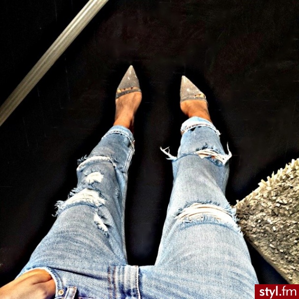 Jeansy Spodnie Moda