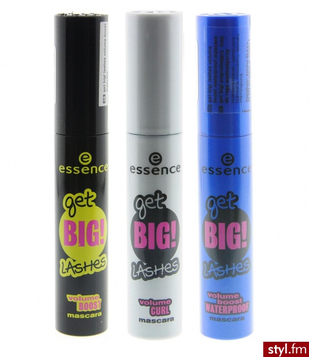 Essence Maskara Get Big Lashes Volume Boost Waterproof - Dzienne Makijaże