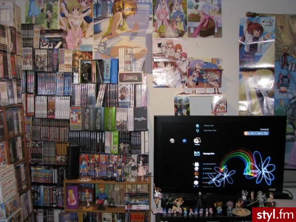 Z zycia otaku. hehehe nie moje :D - Mój pokój Wnętrza
