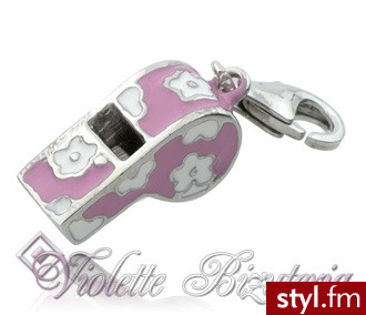 Violette Srebrna przywieszka gwizdek 150 - Wisiorki Biżuteria Moda