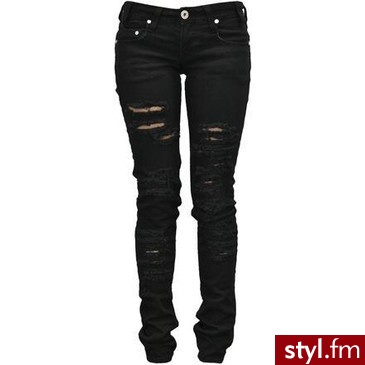 Jeansy Spodnie Moda