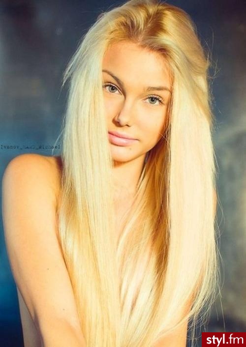 Blond Rozpuszczone Proste Na co dzień Długie Fryzury