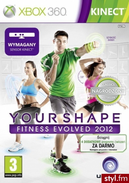 Your Shape Fitness Evolved 2012 Classic (Gra Xbox 360) - Bransoletki Biżuteria Moda