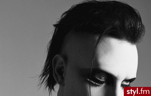 Czarne Punk Rock Alternatywne Krótkie Męskie Fryzury