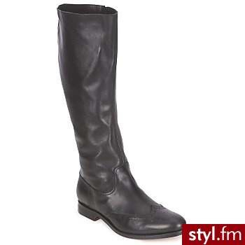 Atelier Voisin BUTY SELTAC Violet - Kozaki Buty Moda