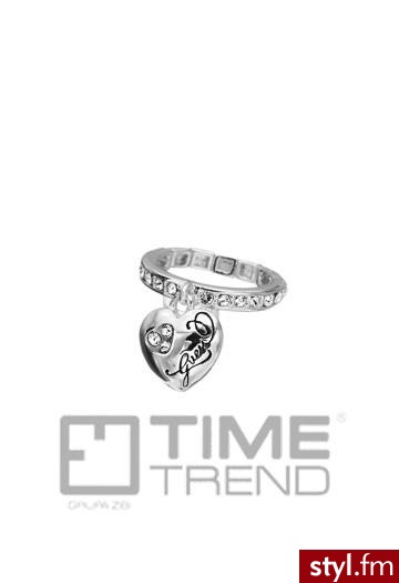 GUESS PIERŚCIONEK UBR12001-L - Pierścionki Biżuteria Moda