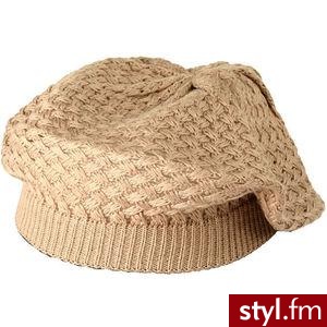 Zimowa,wełniana czapa 11$ - Nakrycia głowy Dodatki Moda