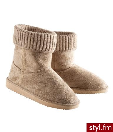 cieplusie h&m - Pozostałe Buty Moda