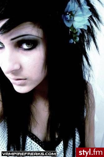 EMO Alternatywne Średnie Fryzury