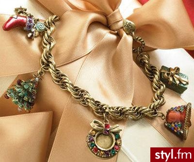 świąteczna bronsoletka - 79$ - Pozostałe Dodatki Moda