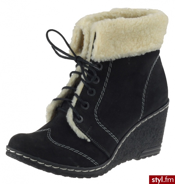 Andre Botki 071 Czarne - Botki Buty Moda