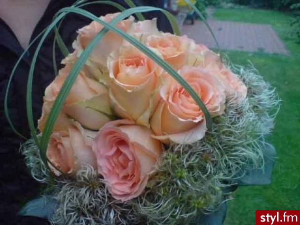 Bukiety ślubne Ślub Moda