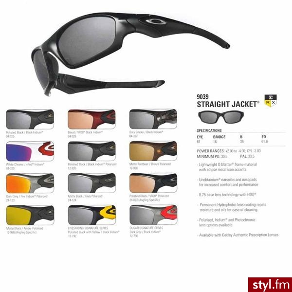 Straight Jacket 9039 - Okulary Dodatki Moda