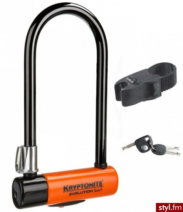 Zapięcie U-lock Evolution series 4 LS 10.2cm x 29.2cm Kryptonite - Bransoletki Biżuteria Moda