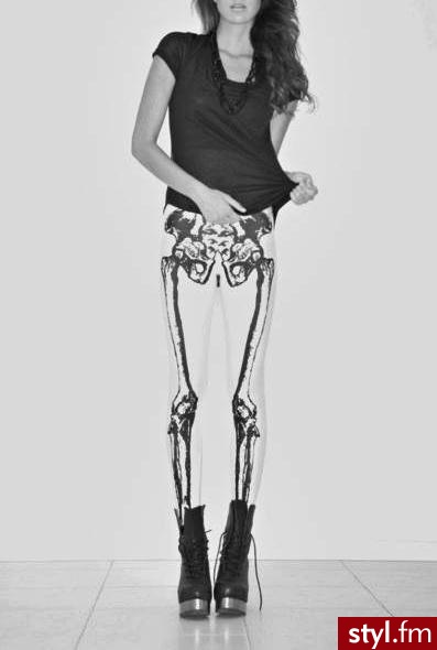Legginsy - Leginsy Spodnie Moda