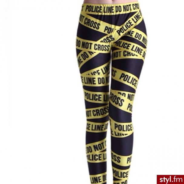 Leginsy Spodnie Moda