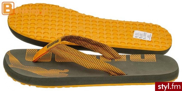 Puma Buty Epic Flip Stripes (35455702) Japonki Odcienie pomarańczowego - Klapki Buty Moda