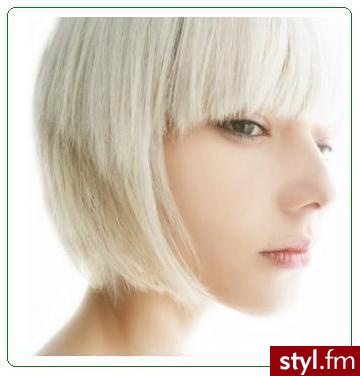 Blond Rozpuszczone Proste Na co dzień Krótkie Fryzury