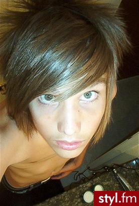 EMO Alternatywne Średnie Fryzury