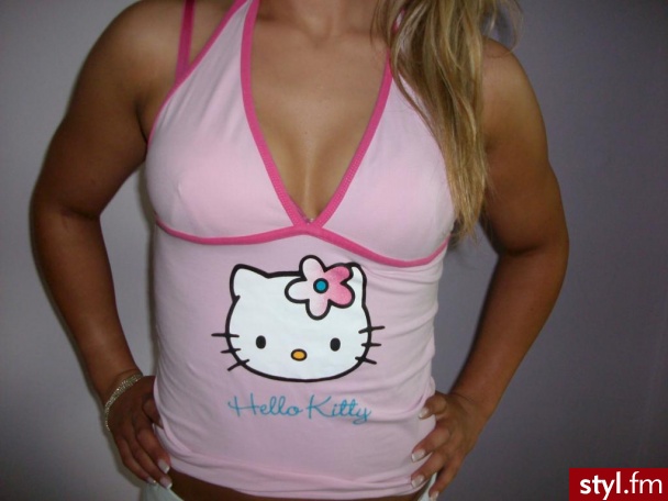 bluzka na naramkach. hello kitty - Pozostałe Ciuchy Moda
