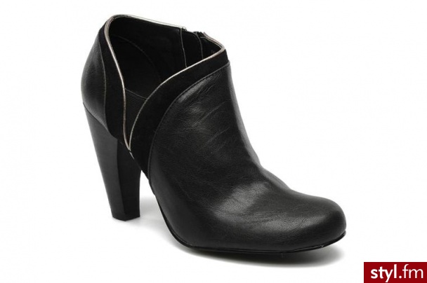 Chocolate Schubar PÓŁBUTY I BOTKI FIFI BY CHOCOLATE SCHUBAR (Czarny) - Botki Buty Moda