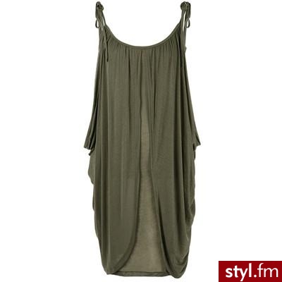Khaki Riviera Grecian Style Dress by Zoe Tees - Zoe Tee's - Polyvore. Pobrano ze strony: http://www.polyvore.com/khaki_riviera_grecian_style_dress/thing?id=6955258 - Pozostałe Ciuchy Moda
