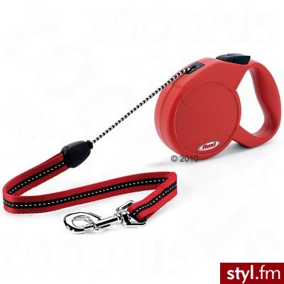 flexi Smycz automatyczna Flexi Classic Large, 5 m - Czerwona - Psy Zwierzaki