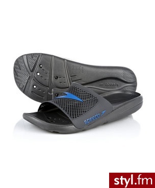 Speedo klapki Atami na basen Czarny - Klapki Buty Moda