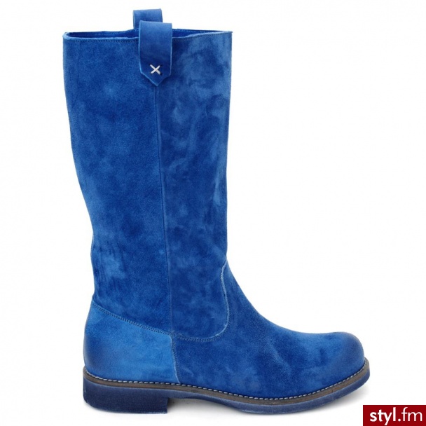 Venezia BOTKI CG007L Z BLU - Botki Buty Moda