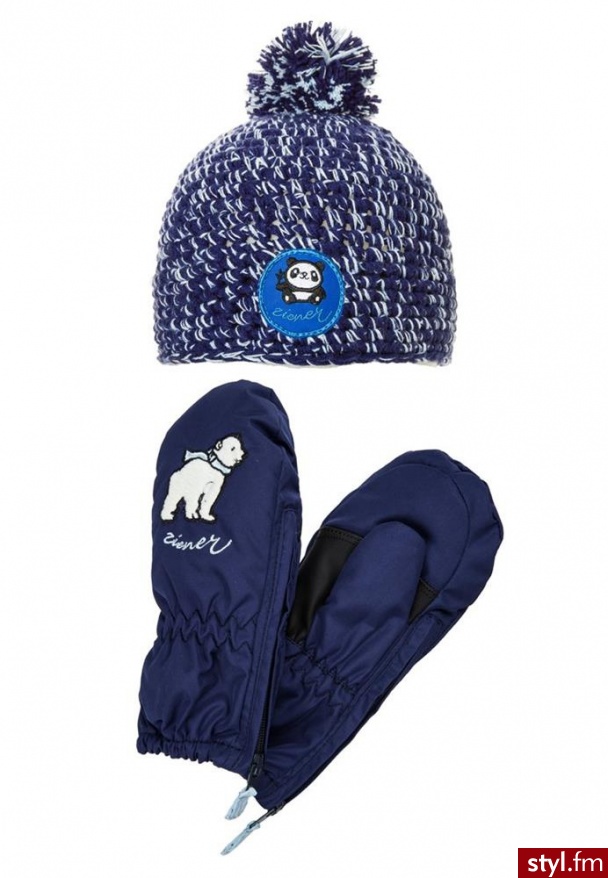 ziener LE zOO Czapka niebieski (S900001_SET) - Nakrycia głowy Dodatki Moda
