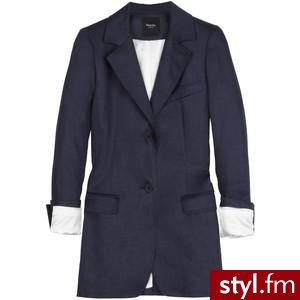Linen boyfriend-fit blazer - Smythe - Polyvore. Pobrano ze strony: http://www.polyvore.com/linen_boyfriend-fit_blazer/thing?id=11475247 - Pozostałe Ciuchy Moda