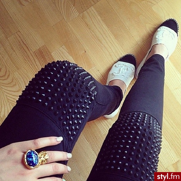Jeansy Spodnie Moda