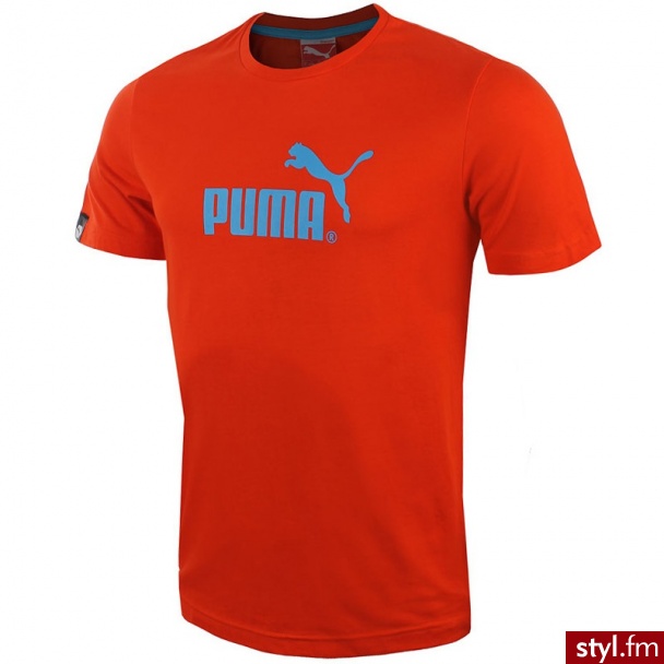 Puma koszulka sportowa męska LARGE NO. 1 LOGO TEE (823979-13) - Sportowe Buty Moda