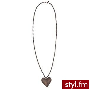 MADE HER THINK WOOD HEART NECKLACE BROWN WOOD/METAL WOOD HEA... - Polyvore. Pobrano ze strony: http://www.polyvore.com/made_her_think_wood_heart/thing?id=14367510 - Pozostałe Dodatki Moda
