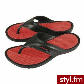 Spokey Klapki damskie Riben czarne roz. 38 - Klapki Buty Moda