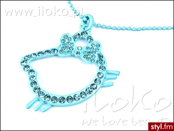 Iloko WISIOR HELLO KITTY - Wisiorki Biżuteria Moda