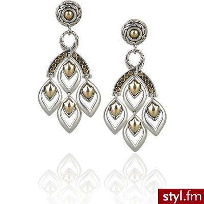 John Hardy Naga 18-karat gold-plated drop earrings - Polyvore. Pobrano ze strony: http://www.polyvore.com/john_hardy_naga_18-karat_gold-plated/thing?id=15606641#1284242413283 - Pozostałe Dodatki Moda