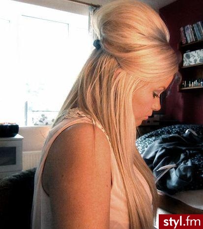 Blond Rozpuszczone Proste Na co dzień Długie Fryzury