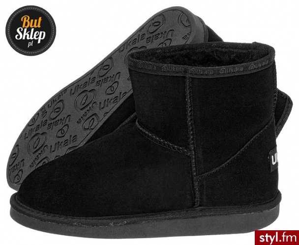 UKALA BY EMU BUTY SYDNEY MINI BLACK (W81003) - Emu Buty Moda