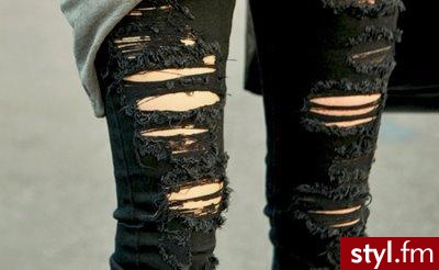 Jeansy Spodnie Moda