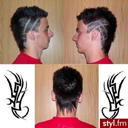 Punk Rock Alternatywne Średnie Fryzury