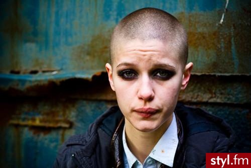 Blond Punk Rock Alternatywne Krótkie Fryzury