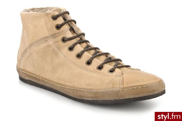 Khrio PÓŁBUTY I BOTKI NOVIS BY KHRIO (Beżowy) - Botki Buty Moda