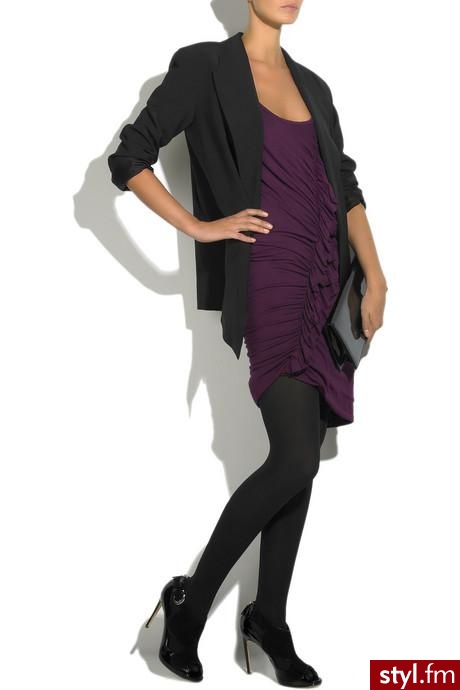 Sukienka - Elizabeth and James, torebeczka - Jil Sander, marynarka - Alexander Wang, buty - Rupert Sanderson - Pozostałe Ciuchy Moda