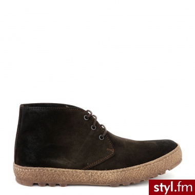 Venezia BOTKI MĘSKIE 080 SUEDE TDM - Botki Buty Moda